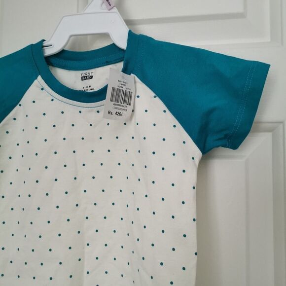 3/$20 BNWT First Baby t-shirt size 9-12 m - Picture 3 of 5